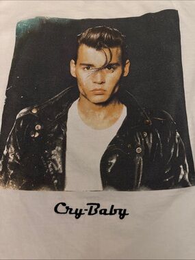 Wade "Cry-Baby" Walker John Waters' 1990 classic musical SIZE S EUC Johnny Depp.